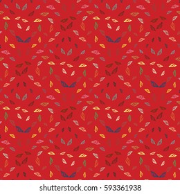 Retro seamless colorful dots pattern. Ideal for printing onto fabric and paper or decoration.