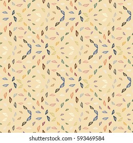 Retro seamless colorful dots pattern. Ideal for printing onto fabric and paper or decoration.