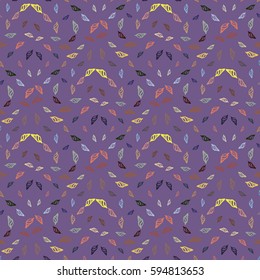 Retro seamless colorful dots pattern. Ideal for printing onto fabric and paper or decoration.