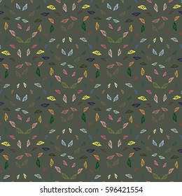 Retro seamless colorful dots pattern. Ideal for printing onto fabric and paper or decoration.