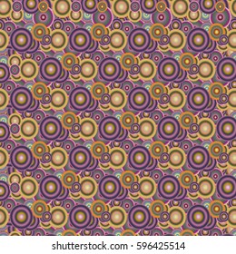 Retro seamless colorful dots pattern. Ideal for printing onto fabric and paper or decoration.