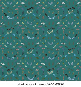 Retro seamless colorful dots pattern. Ideal for printing onto fabric and paper or decoration.