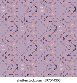 Retro seamless colorful dots pattern. Ideal for printing onto fabric and paper or decoration.
