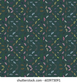 Retro seamless colorful dots pattern. Ideal for printing onto fabric and paper or decoration.