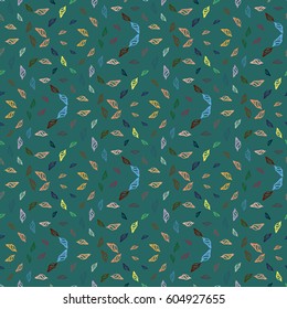 Retro seamless colorful dots pattern. Ideal for printing onto fabric and paper or decoration.