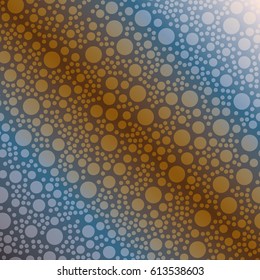 Retro seamless colorful dots pattern. Ideal for printing onto fabric and paper or decoration.