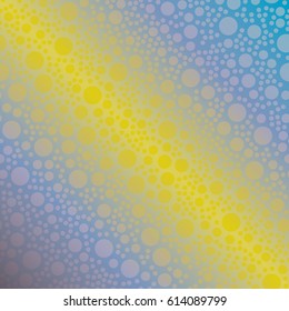 Retro seamless colorful dots pattern. Ideal for printing onto fabric and paper or decoration.
