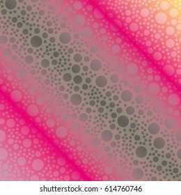Retro seamless colorful dots pattern. Ideal for printing onto fabric and paper or decoration.