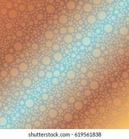 Retro seamless colorful dots pattern. Ideal for printing onto fabric and paper or decoration.