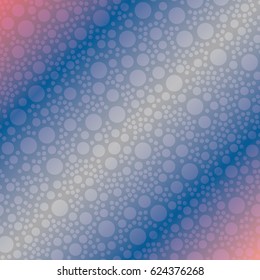 Retro seamless colorful dots pattern. Ideal for printing onto fabric and paper or decoration.