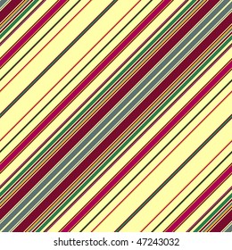 Retro seamless colorful striped pattern (vector)