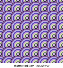 Retro seamless diagonal purple squama background. Vector illustration.