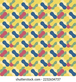 Retro seamless geometric pattern, great design for any purposes.