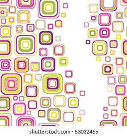 Retro seamless ornament