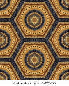 Ornamento retro sin fisuras