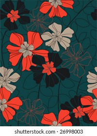 retro seamless ornament pattern