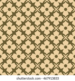 retro seamless ornamental pattern vector illustration