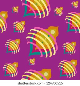 retro seamless pattern