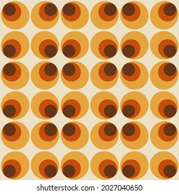 Retro seamless pattern. Abstract geometric background. Vector Illustration.

