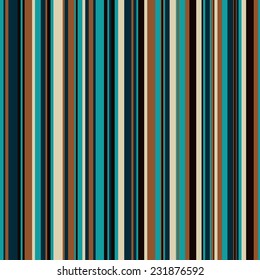 Retro seamless, pattern with color stripes, vertical lines