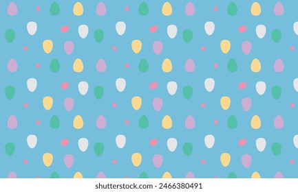 Retro seamless pattern - colorful nostalgic background design