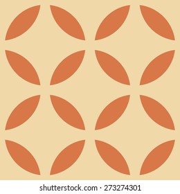 Retro seamless pattern. Endless vintage art with old colors.Ideal for design wallpaper, wrapping paper, your web site, business and invitation cards, fabric, textile or whatever you want.