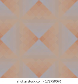 Retro seamless pattern of geometric shapes. Colorful mosaic backdrop. 