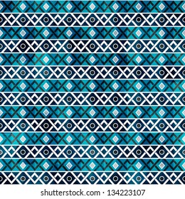 retro seamless pattern with grunge effect