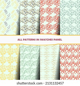 Retro Seamless Pattern made into patterns in seamless format. for creating print projects, packaging, textile, fashion and apparel, stationery, wallpaper, wrapping, Digital Albums, and so much more.