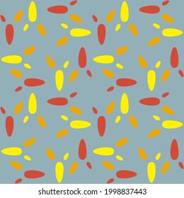 Retro seamless pattern for prints, cobwebs, textiles, advertising and any design projects. Simple rounded shapes will decorate any surface or thing and make it attractive.