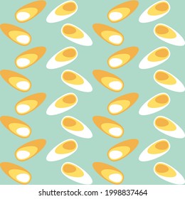 Retro seamless pattern for prints, cobwebs, textiles, advertising and any design projects. Simple rounded shapes will decorate any surface or thing and make it attractive.