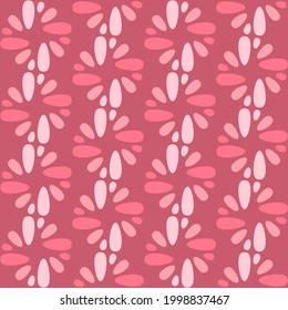 Retro seamless pattern for prints, cobwebs, textiles, advertising and any design projects. Simple rounded shapes will decorate any surface or thing and make it attractive.