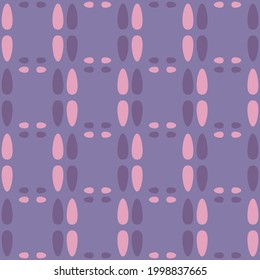 Retro seamless pattern for prints, cobwebs, textiles, advertising and any design projects. Simple rounded shapes will decorate any surface or thing and make it attractive.