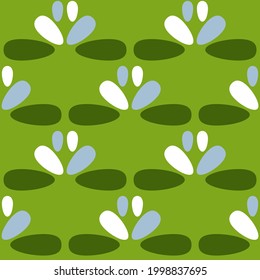 Retro seamless pattern for prints, cobwebs, textiles, advertising and any design projects. Simple rounded shapes will decorate any surface or thing and make it attractive.