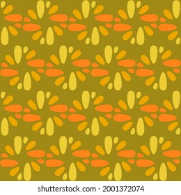 Retro seamless pattern for prints, cobwebs, textiles, advertising and any design projects. Simple rounded shapes will decorate any surface or thing and make it attractive.