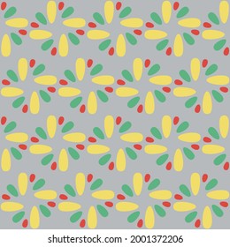 Retro seamless pattern for prints, cobwebs, textiles, advertising and any design projects. Simple rounded shapes will decorate any surface or thing and make it attractive.