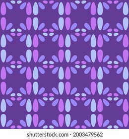 Retro seamless pattern for prints, cobwebs, textiles, advertising and any design projects. Simple rounded shapes will decorate any surface or thing and make it attractive.