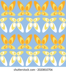 Retro seamless pattern for prints, cobwebs, textiles, advertising and any design projects. Simple rounded shapes will decorate any surface or thing and make it attractive.