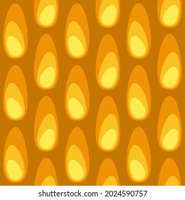 Retro seamless pattern for prints, cobwebs, textiles, advertising and any design projects. Simple rounded shapes will decorate any surface or thing and make it attractive.