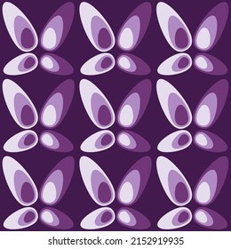 Retro seamless pattern for prints, cobwebs, textiles, advertising and any design projects. Simple rounded shapes will decorate any surface or thing and make it attractive.