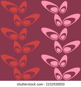 Retro seamless pattern for prints, cobwebs, textiles, advertising and any design projects. Simple rounded shapes will decorate any surface or thing and make it attractive.