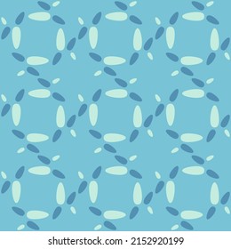 Retro seamless pattern for prints, cobwebs, textiles, advertising and any design projects. Simple rounded shapes will decorate any surface or thing and make it attractive.