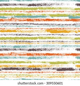  Retro seamless pattern with   stripes. All elements of composition located on separate layers and can be easy editable