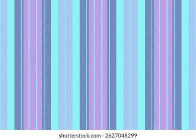 Retro seamless pattern texture, site vector vertical background. Children fabric lines stripe textile in teal and violet colors palette.
