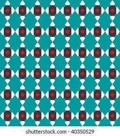 Retro seamless pattern. Vector.