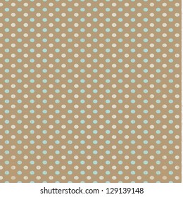 retro seamless polka dot pattern