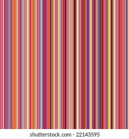 Retro (seamless) stripe pattern with warm colors