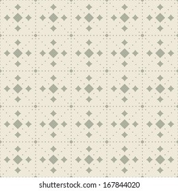 Retro seamless tile. Vector. 