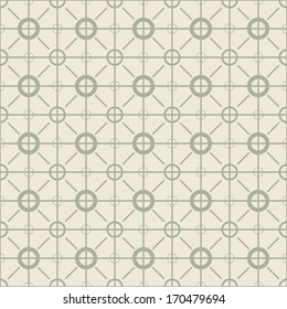 Retro seamless tile. Vector.