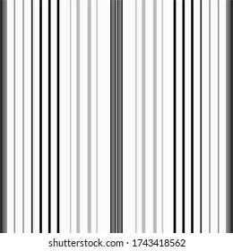 Retro  seamless vertical parallel stripes pattern. Abstract vector background. Stylish retro colors.